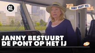 Janny van der Heijden op bezoek bij pontbestuurders  JANNY VAART WEL 1 [upl. by Icyac]