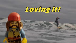 POV Is Small Wave Surfing ACTUALLY Enjoyable [upl. by Auqined]