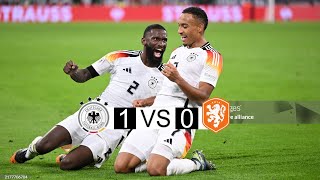 Germany vs Netherlands  10  extended highlights and goals  UEFA nation league 2024 [upl. by Yemerej]