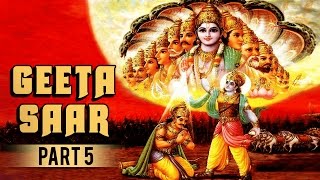 GEETA SAAR ગીતા સાર Part 5  By BHIKHUDAN GADHVI  Gujarati Devotional SongsStoryBhajans [upl. by Renfred]