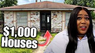 Buying A House For ONLY 1000  Cheap Homes For Sale 2024 [upl. by Enirehtacyram861]