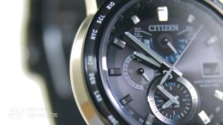 Citizen EcoDrive World Time AT Black Mens Watch AT907107E  Overview [upl. by Lecroy]