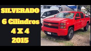 SILVERADO 6 CILINDROS 4X4 AÑO 2015 [upl. by Gonick]