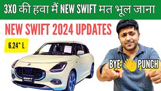 New Maruti Swift 2024 Review New Swift Hybrid 2024 Vs Tata Punch and XUV 3xo [upl. by Eibloc]