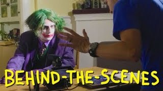 The Dark Knight  Jokers Pencil Trick  Homemade Behind The Scenes [upl. by Iveel]