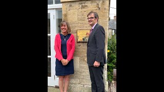 Unveiling the two new clocks on the Town Hall Bampton in Oxfordshire [upl. by Xino]