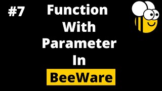 Function With Parameter In BeeWare  BeeWare Tutorial For Beginners [upl. by Odele]