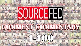 Funniest Moments of Sourcefed Comment Commentary First 100 [upl. by Aneerb264]