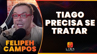 TIAGO RAMOS É VERDADEIRO OU FALSO  FELIPEH CAMPOS E A 3ª ROÇA  LINK PODCAST [upl. by Reiche]