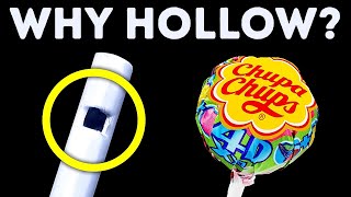 Why Lollipop Sticks Have Holes  20 Sweet Facts [upl. by Ecirad]