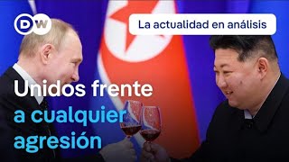 Entra en vigor pacto entre Corea del Norte y Rusia que incluye asistencia militar mutua [upl. by Kawai789]