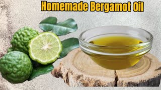 How to make Bergamot oil at home for hair nails and skin [upl. by Heddie]