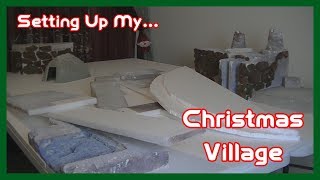 Christmas Village Setup 2017 [upl. by Philander424]