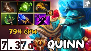 Storm Spirit  794 GPM  Quinn  737d  Immortal Dota [upl. by Davina]