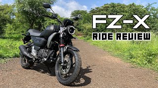 Yamaha FZX  Detailed Ride Review  Mileage  Top Speed  Price  Rev Explorers [upl. by Cynde218]