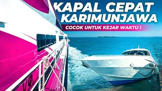 Pertama Kali Naik Kapal Cepat Express dari Karimunjawa  Express Bahari 8F Karimunjawa  Jepara [upl. by Anoik456]