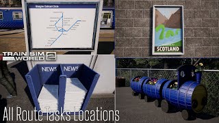 All Route Tasks Locations  Cathcart Circle Line  Train Sim World 2 [upl. by Sirrot]