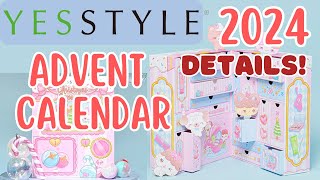 Is the 2024 YesStyle Advent Calendar WORTH IT [upl. by Vharat]