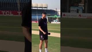 Chris woakes talking about pitch villagecricket viralvideo cricket khulkekhel short [upl. by Jania181]