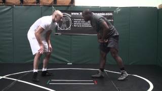 WRESTLING DEFENSE FUNDAMENTALS HOW TO STOP SOMEONE FROM GETTING IN ON YOUR LEGS [upl. by Atiuqrahs]