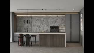 KITCHEN DESIGN  Creative Storage Solution  Splashback [upl. by Vasilek]