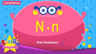 Kids vocabulary compilation  Words starting with N n  Learn English for kids [upl. by Eanyl620]