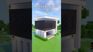 MINECRAFT Easy Modern House 🏠 minecraft [upl. by Cilka]