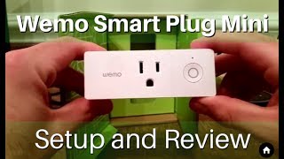 BUGGY Wemo Mini Smart Plug Review and Unboxing [upl. by Isus877]