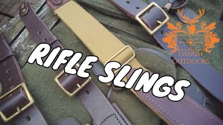 Rifle slings made at the Danum workshop [upl. by Salocin782]