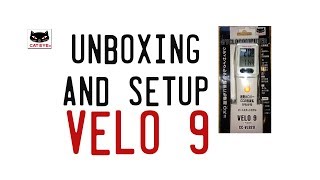 CAT EYE Velo 9 Unboxing and Setup [upl. by Gnek]