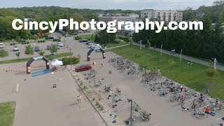 I Captured the MOST EPIC Aerial Drone Video of Loveland Frogman Race in 4K [upl. by Ayaros]