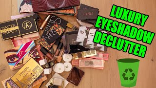 EYESHADOW DECLUTTER mishmas Day 12 [upl. by Whitehouse926]