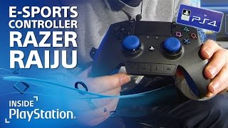 ProController für PS4 Der Razer Raiju  Unboxing und Vorstellung [upl. by Pepi139]