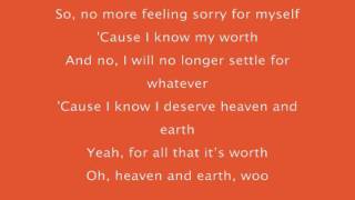 Kelly Rowland  Heaven amp Earth lyrics [upl. by Atwahs577]