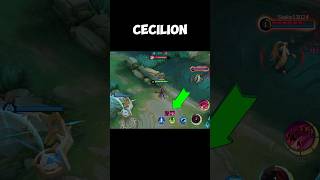 Cecilion tutorial for beginners 🫂mobilelegendstoday foryou mltoday mlbb cecilion [upl. by Sorcim]