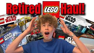 Buying RETIRED LEGO Star Wars sets HAUL [upl. by Adrianne74]