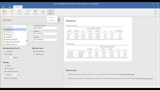 자모비로 매개효과 조절효과 분석하기조절효과 그래프 쉽게 그리기 [upl. by Nelleus935]