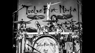 Twelve Foot Ninja LIVE GoPro Drum cam quotMotherskyquot PRO AUDIO [upl. by Nyvar]