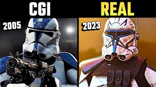 Every Time Clone Troopers Appeared in Live Action [upl. by Lednem]