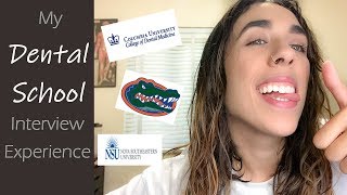 Dental School InterviewsUFColumbiaNOVA [upl. by Uhayile192]