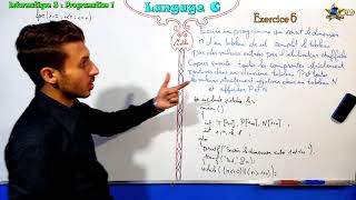 Exercice 6 dans langage C [upl. by Hepzi]