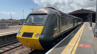 Castle Class HST departs Penzance [upl. by Lugo]