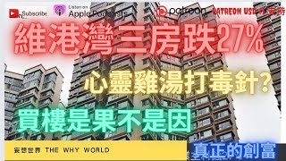 奥運站三房大跌3成  買樓是果不是因  心靈雞湯打毒針 [upl. by Epilef]