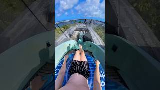 WATERSLIDE ends in RAPID RIVER 🤯🌊  Atlantis Bahamas waterpark waterslide adrenaline bahamas [upl. by Foscalina63]