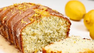 Lemon and Poppy Seed Cake with Homemade Lemon Curd [upl. by Theadora]