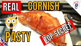 British Cook  Cornish Pasty Recipe  REAL Locals Baking Recipe TOP SECRET [upl. by Hareehat]