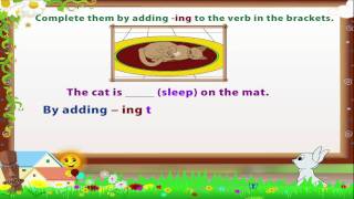 Learn Grade 3  English Grammar  Verbs and Adverb [upl. by Arrio]