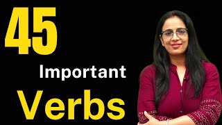 45 Important V1  V3  V1 V2 V3 List  Basic English grammar  English With Rani Maam [upl. by Waxler]