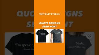 9 Text Only TShirt Designs That Sell for Print on Demand [upl. by Kooima]