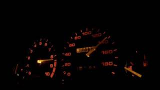 Honda CRX K24 100200 acceleration [upl. by Oijimer]